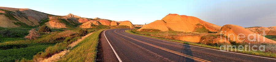 Badlands Loop Road Sunset Photograph by Adam Jewell