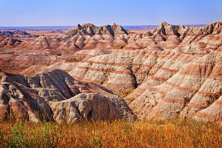 Badlands Photograph by Mary Jo Allen