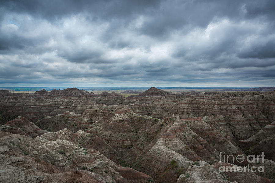 Badlands Photograph by Michael Ver Sprill