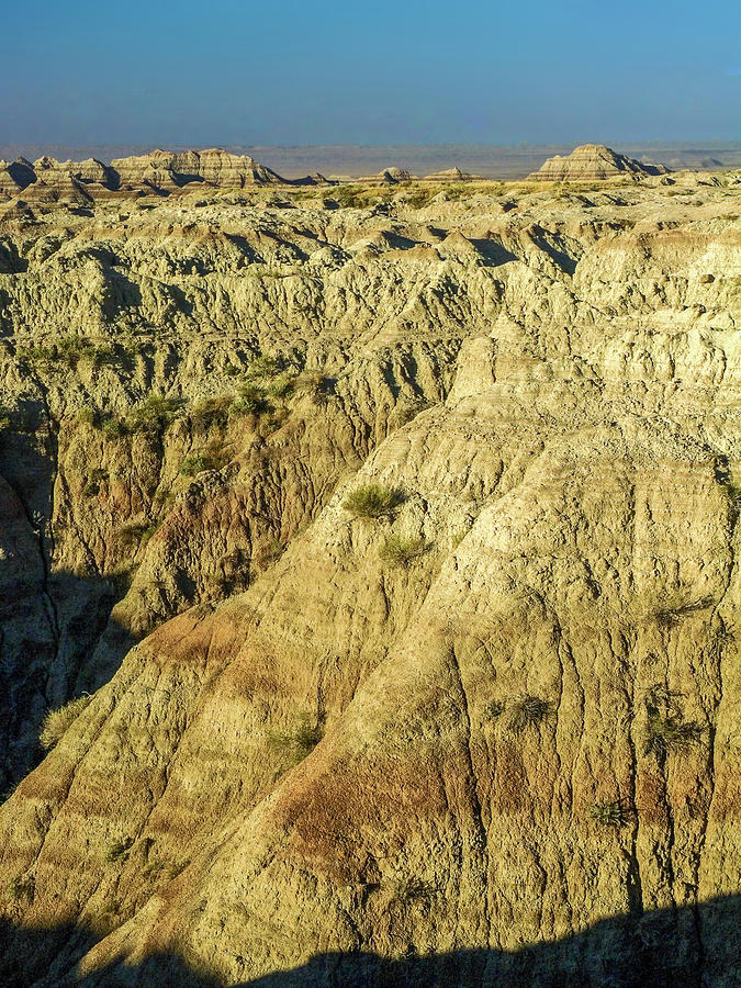 Badlands National Park-V Photograph by Sally Weigand