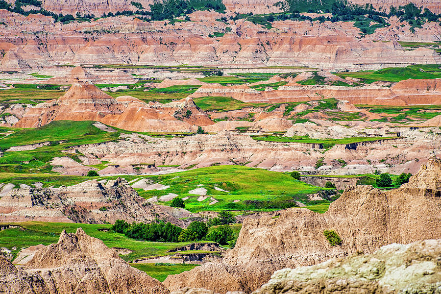 Badlands National Park vista by Andy Crawford Badlands National Park vista by Andy Crawford