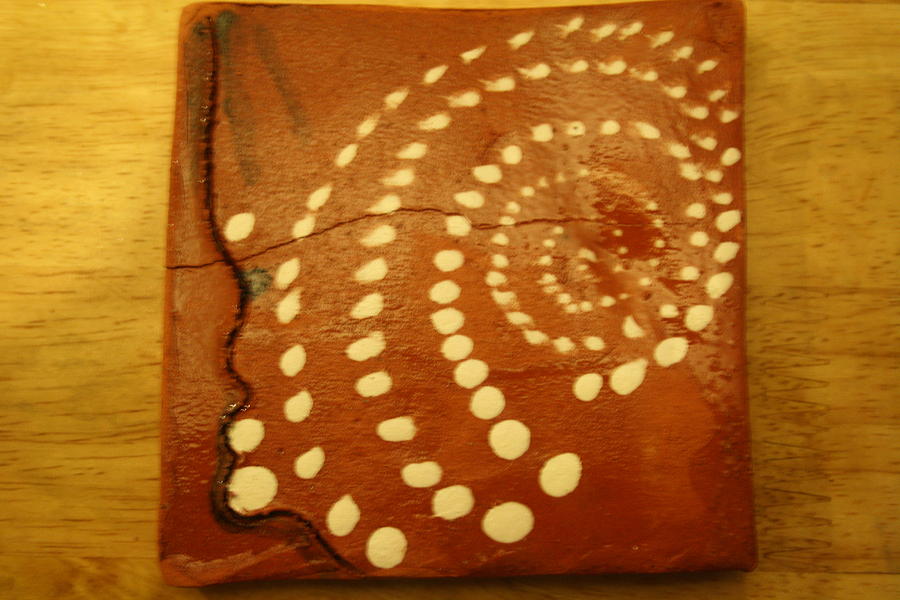 Badru - Tile Ceramic Art by Gloria Ssali