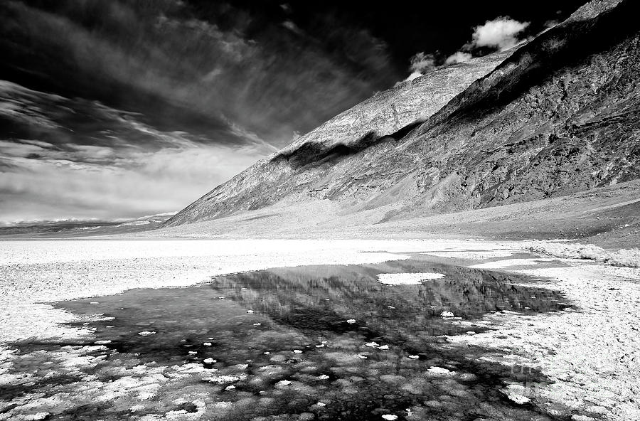 Badwater at Badwater Basin Photograph by John Rizzuto