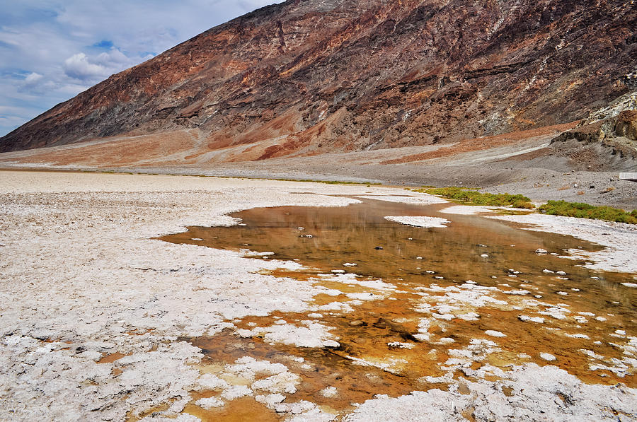 Badwater Basin Reflection Photograph by Kyle Hanson