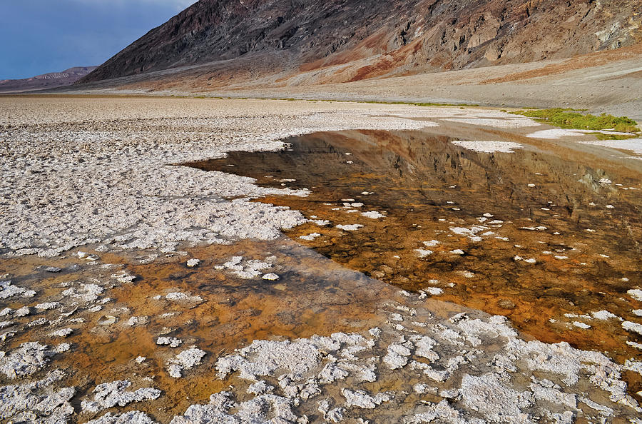 Badwater Basin Reflections Death Valley Photograph by Kyle Hanson