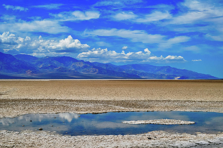 Badwater Basin Salt Flats Death Valley Photograph by Kyle Hanson