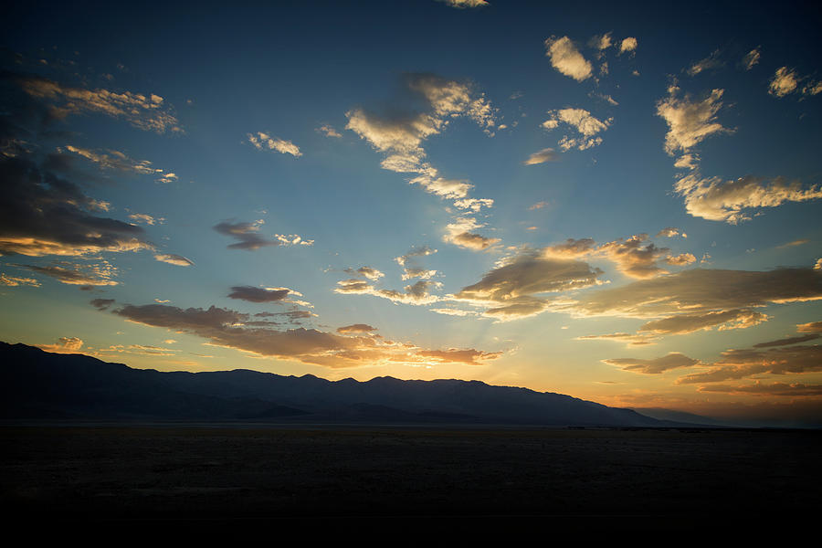 Badwater Road Sunset II Photograph by Ricky Barnard