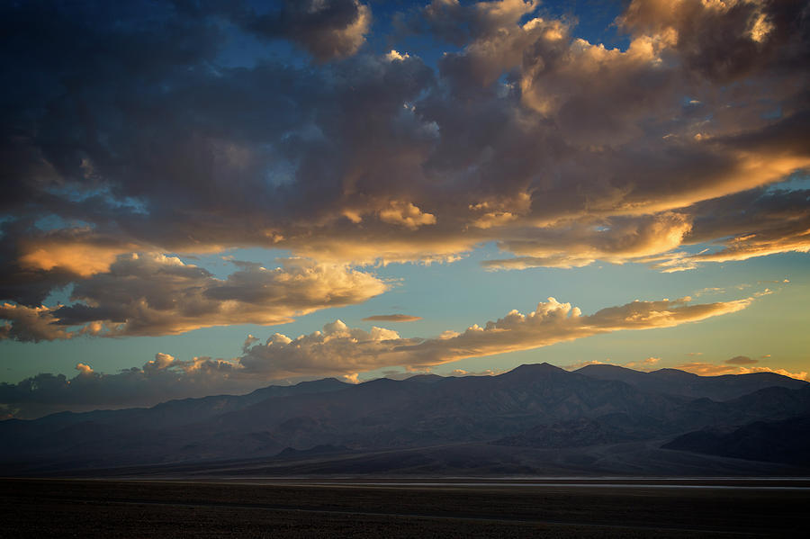 Badwater Road Sunset Photograph by Ricky Barnard