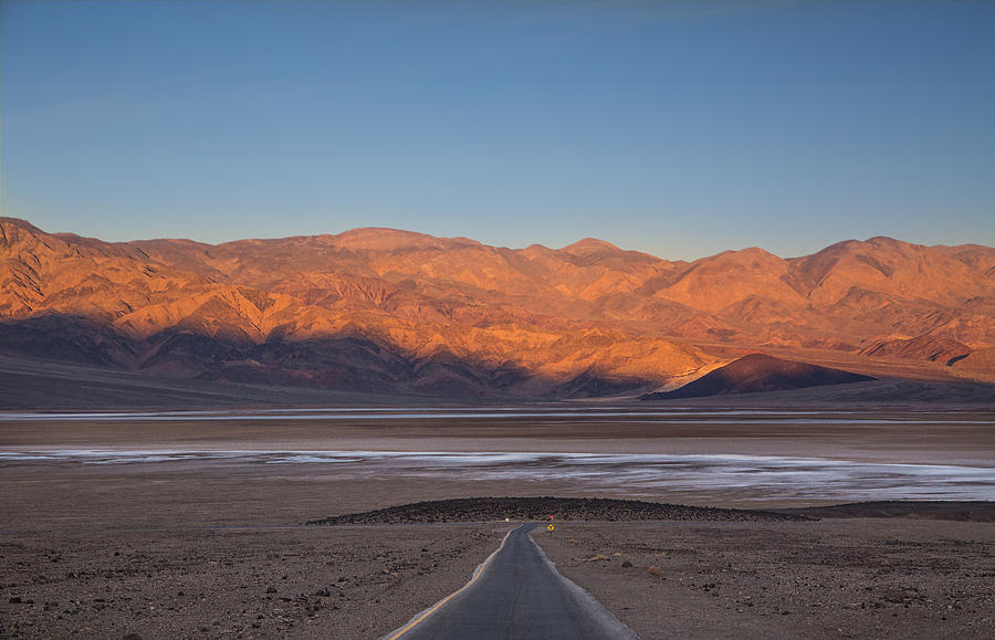 Badwater sunrise Photograph by Kunal Mehra