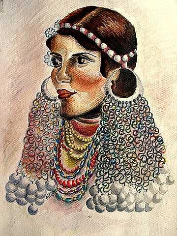 Badwiya Mixed Media by Samah Fahmy Badwiya Mixed Media by Samah Fahmy