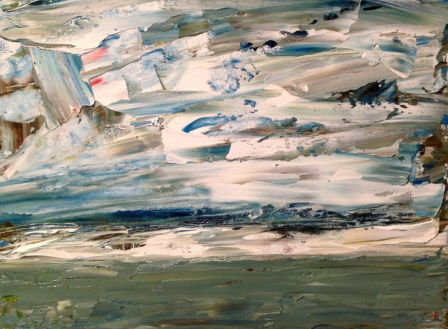Baffin Abstract Painting by Desmond Raymond