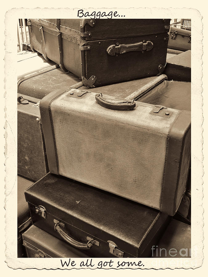 Baggage Photograph - Baggage by Jeff Breiman