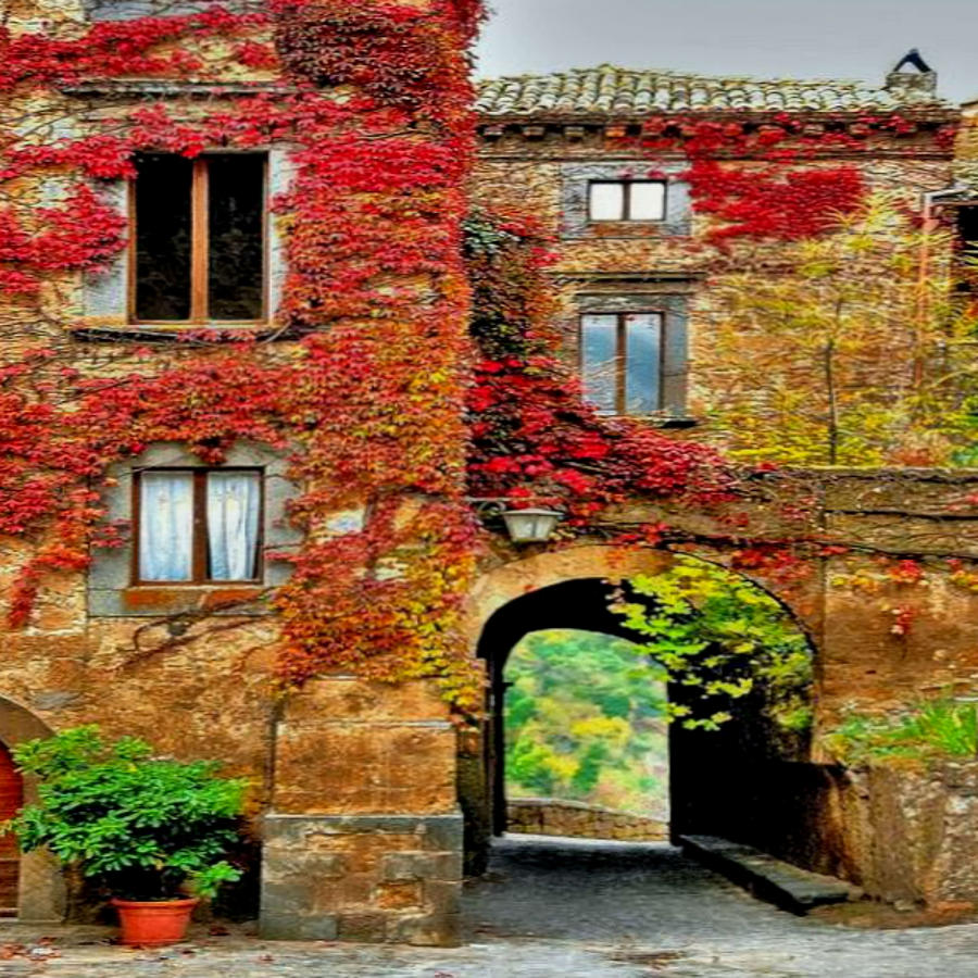 Bagnoregio Italy Photograph by Digital Art Cafe