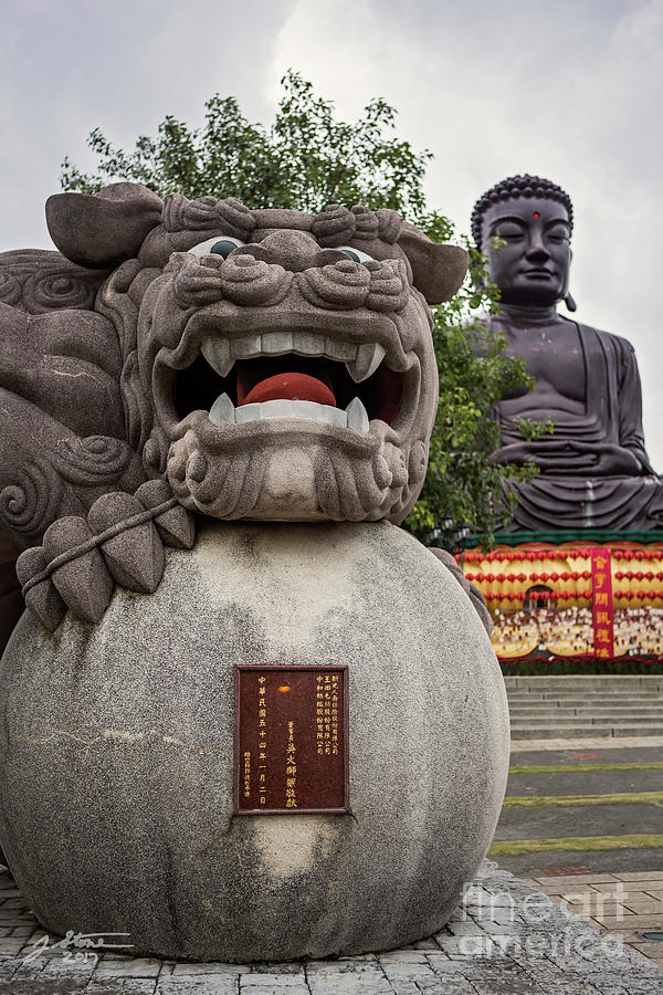 Baguashan Buddha 2 Photograph by Jeffrey Stone