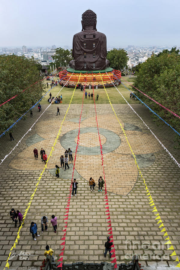 Baguashan Buddha Rear Photograph by Jeffrey Stone