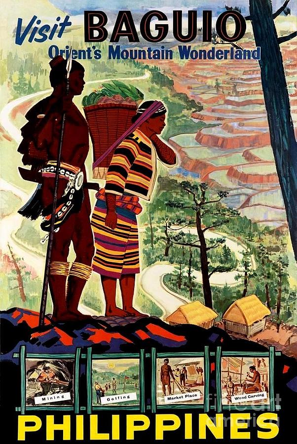 Baguio - Philippines Painting