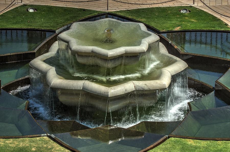 Architecture Photograph - Bahai Fountain by Dimitry Papkov