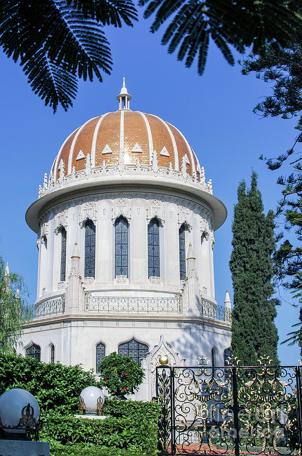 Bahai Shrine of the Bab, Haifa Photograph by Shay Levy