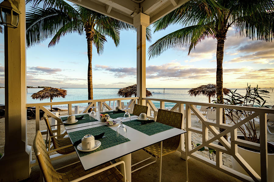 Bahamas Breakfast Spot Photograph by Anthony Doudt