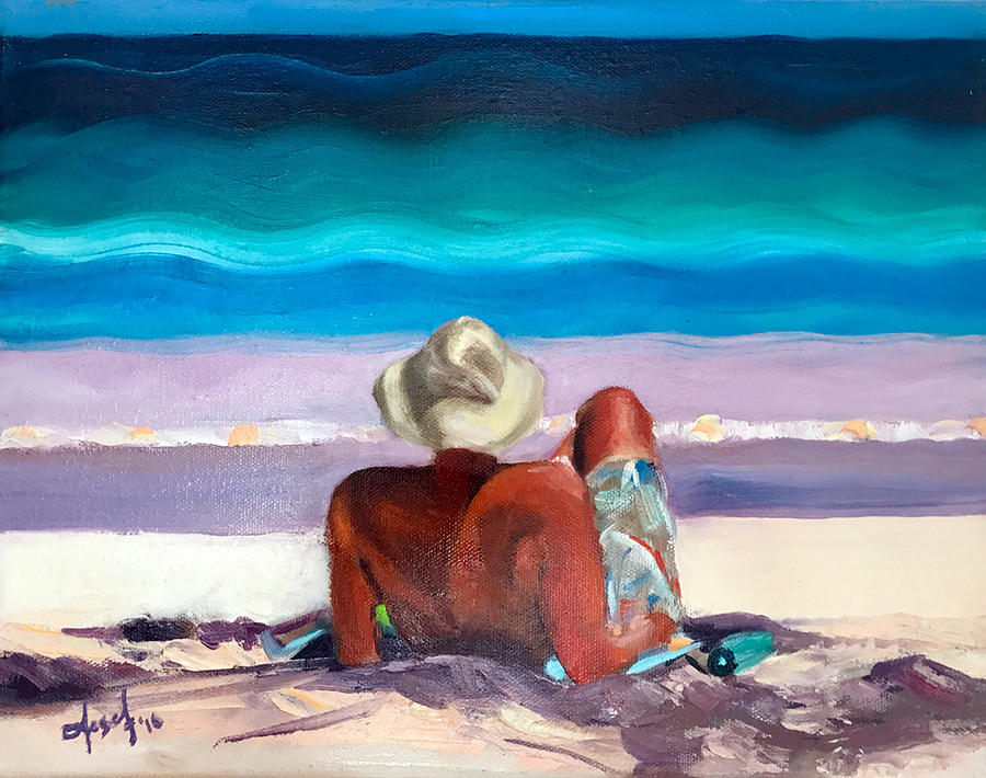 Bahamas Chillin Painting by Josef Kelly