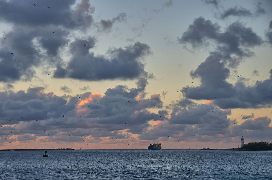 Bahamas Seascape 1 Photograph by Steven Richman