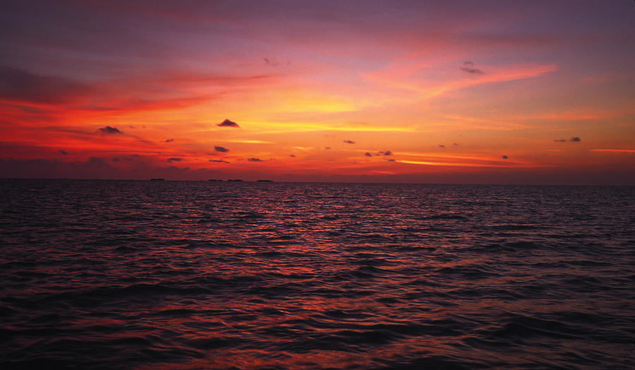 Bahamas Sunsest Photograph by Sally Weigand