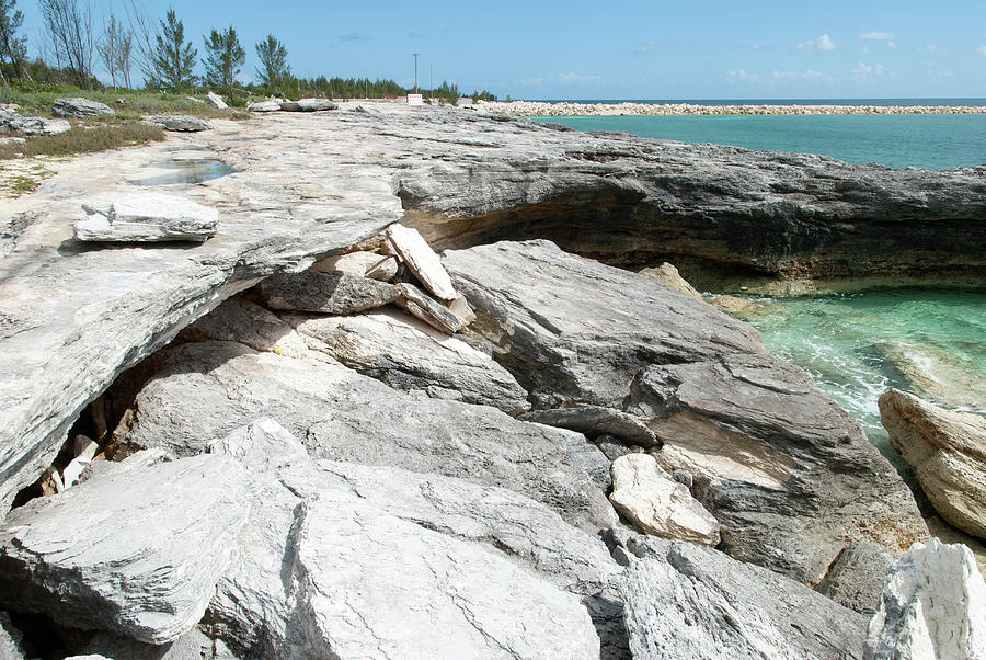 Bahamas Under Erosion Photograph by Ramunas Bruzas