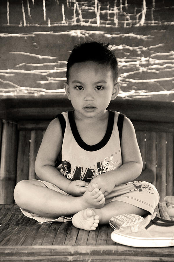 Bahay Boy Photograph by Jez C Self