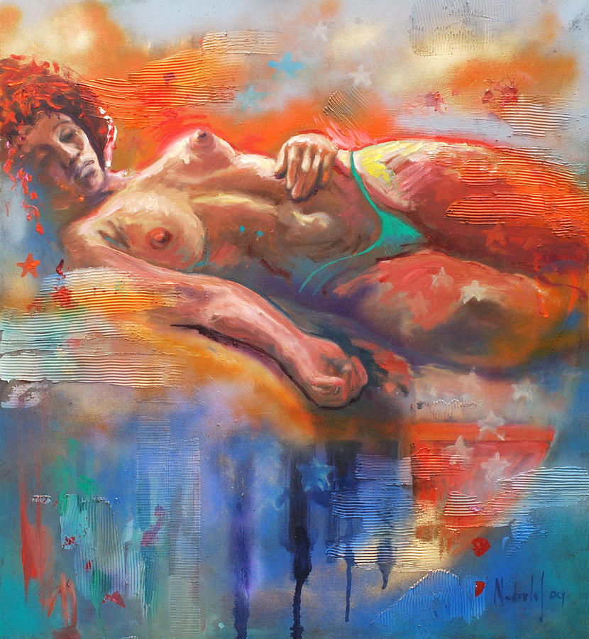Nude Painting - Bahia by Rick Nederlof
