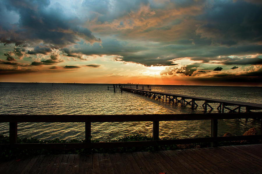 Bahia Beach Sunset Photograph by Norman Johnson