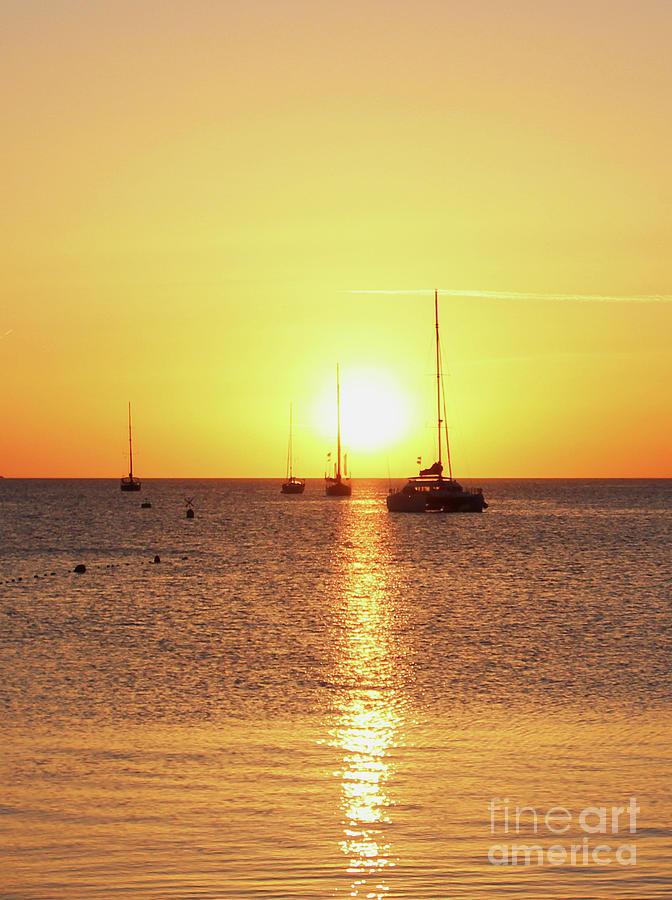 Bahia Sunset Photograph by Eddie Barron