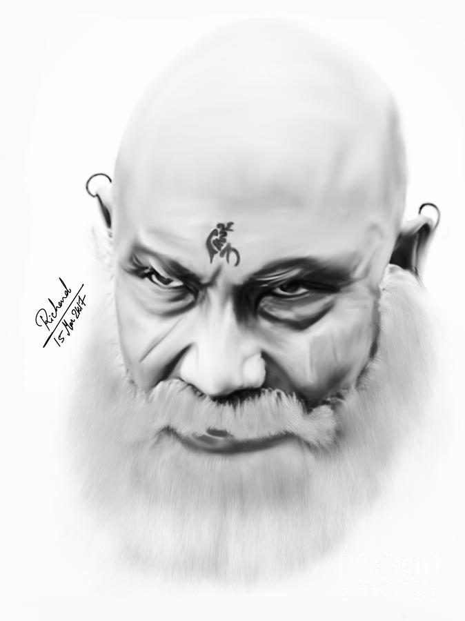 Baahubali Sketch - Drawing Skill