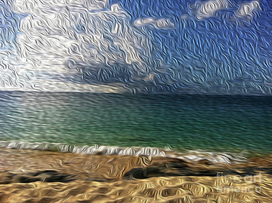 Baie Rouge Shoreline Digital Art by Francelle Theriot