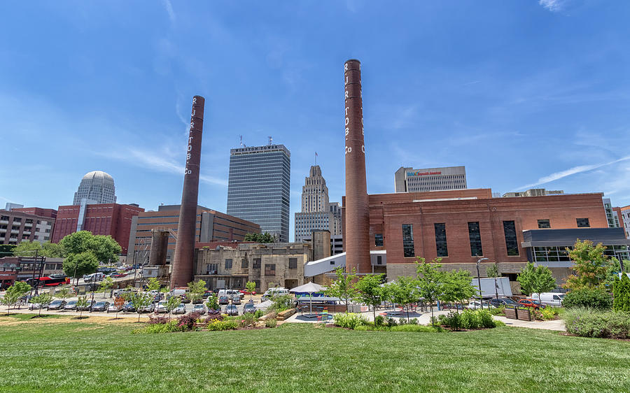 Bailey Park And Downtown Winston-Salem Photograph By Bryan Pollard - Pixels