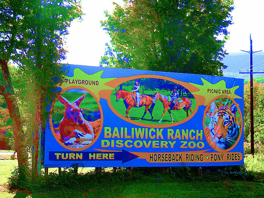 Bailiwick Ranch 4 Painting by Jeelan Clark
