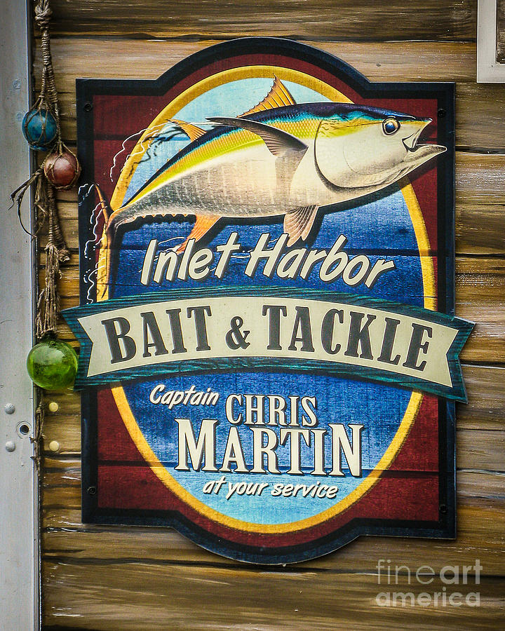 Bait and Tackle Photograph by Perry Webster