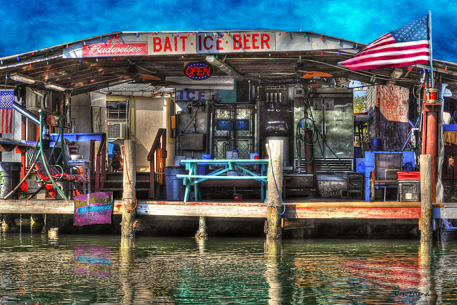 Bait Beer Ice Photograph by Dan Friend