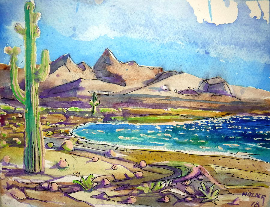 Baja Painting by Steven Holder