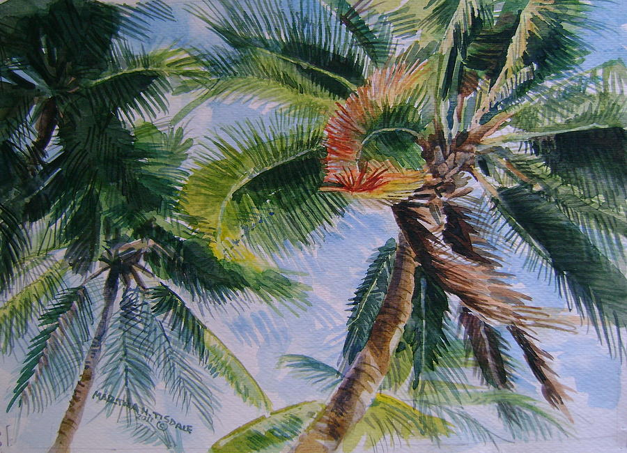 Island Breezes Painting by Martha Tisdale
