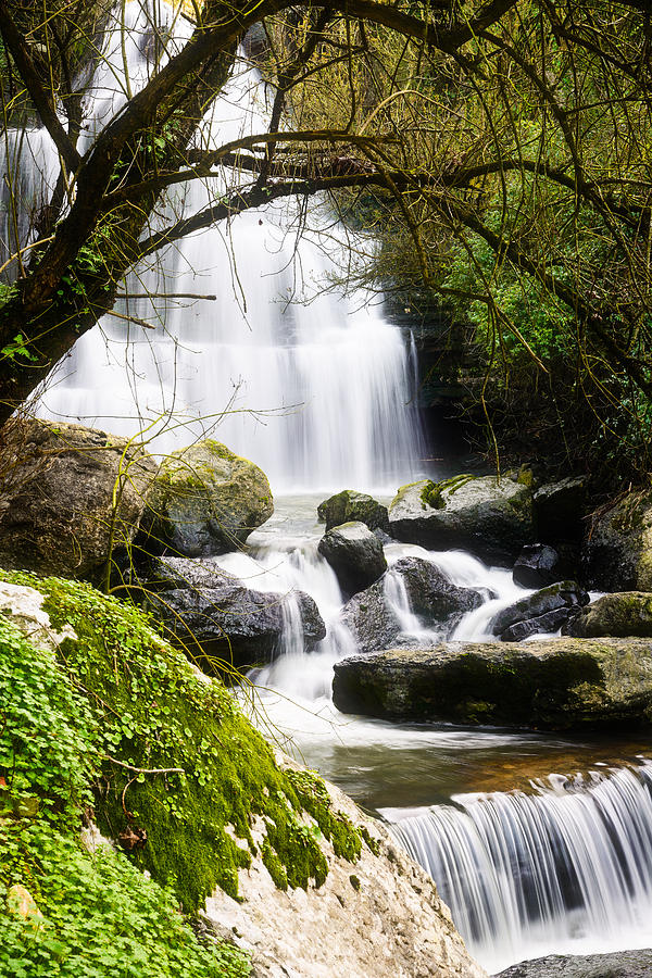 Paradise Photograph - Bajouca Waterfall IV by Marco Oliveira
