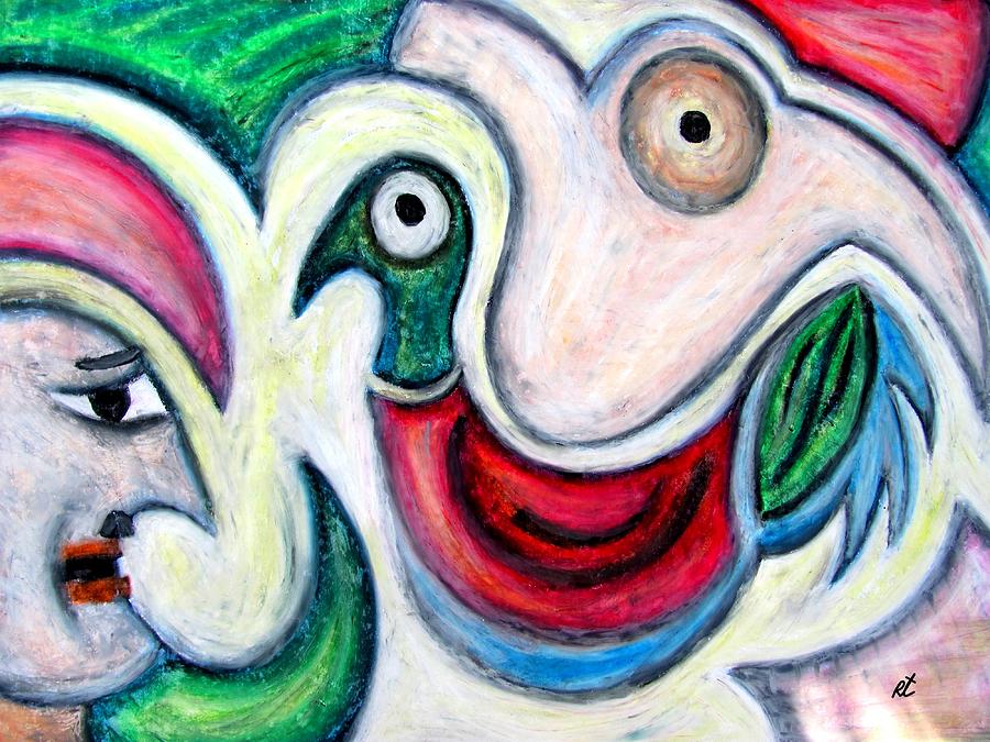 Characters Painting - Bake It By Rafi Talby by Rafi Talby Characters Painting - Bake It By Rafi Talby by Rafi Talby
