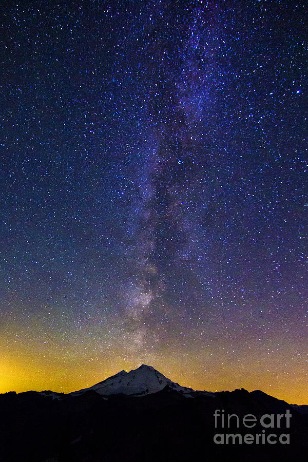 Baker and the Milky Way Photograph by Sonya Lang