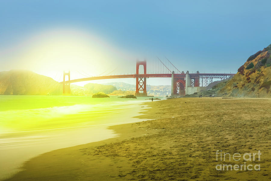 Baker Beach in San Francisco Photograph by Benny Marty