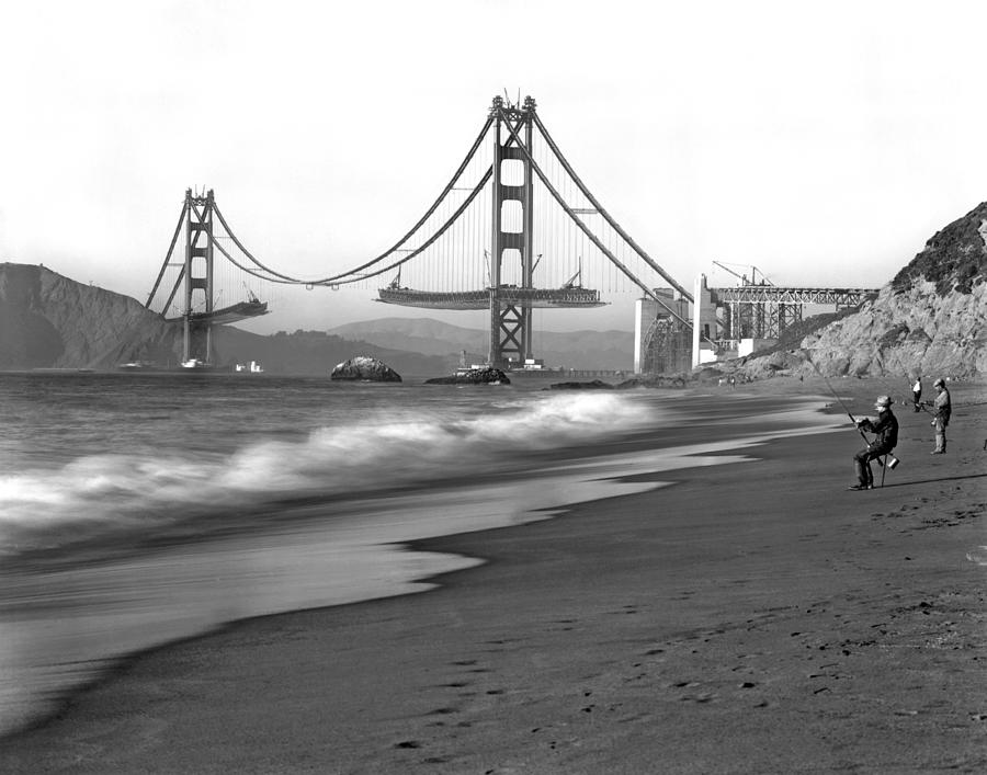 Baker Beach In SF Photograph by Underwood Archives