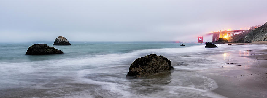 Baker Beach Obscured Photograph by Jon Glaser