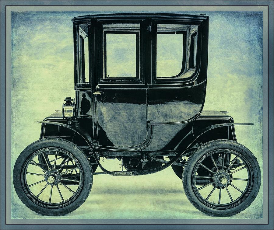 Baker - Electric Coupe - 1912 Mixed Media by Maciek Froncisz