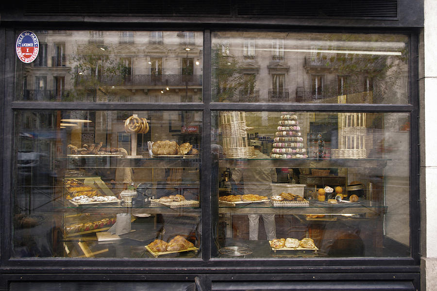 Bakery Reflections Photograph by Tom Reynen
