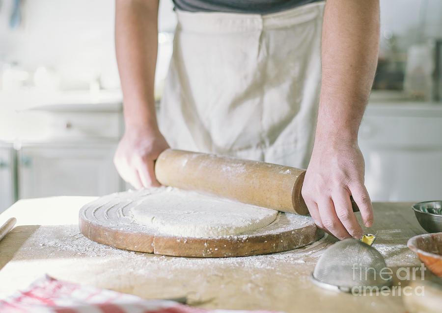 Baking homemade bread Photograph by Jelena Jovanovic