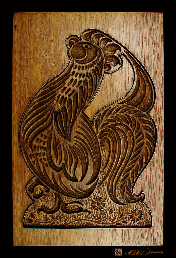 Rooster Photograph - Baking Mold 22 by Hanne Lore Koehler