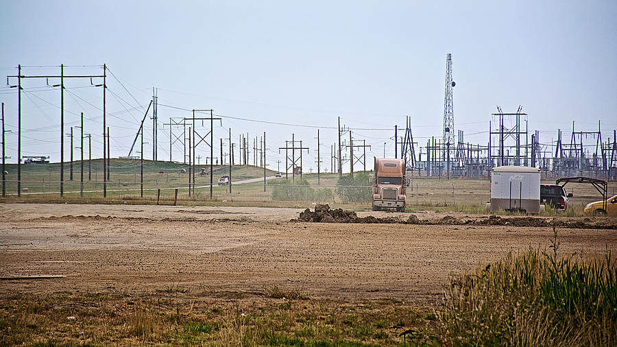 Bakken Oil Field Landscape in Northwest North Dakota Photograph by Ruth Hager